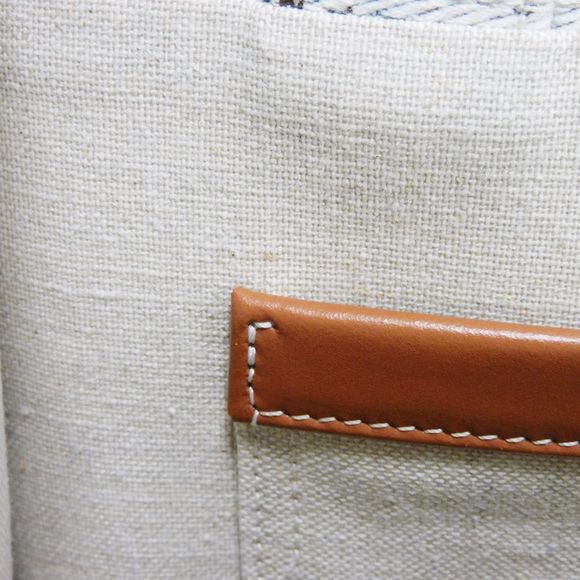 Celine Celine Small Cabas Tote Textile Calfskin Canvas Tote Bag 199162FEF.02NT - Picture 10 of 16